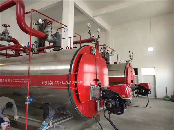 青海西宁4.2MW燃气承压热水锅炉